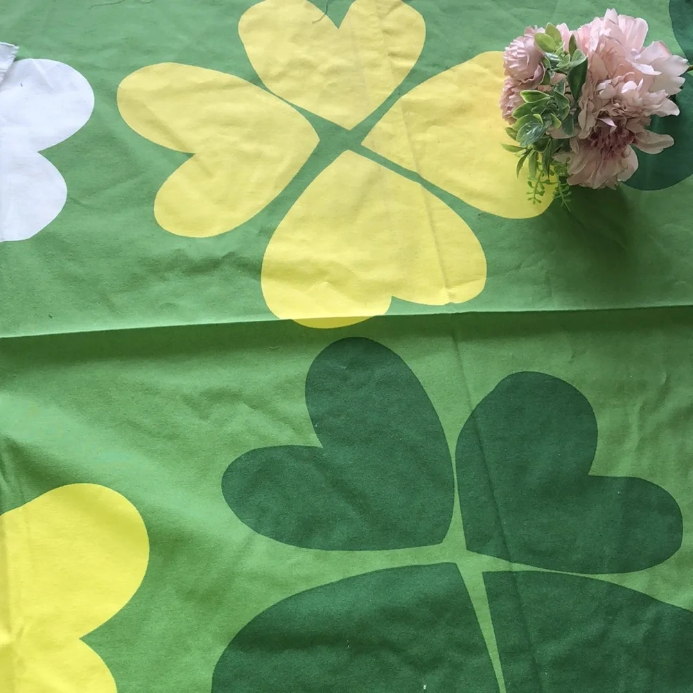 Nina Jobs Ikea 2006 Loveable Heart Danish Modern Green Clover Ikea Fabric